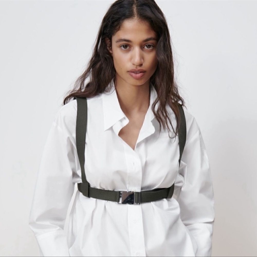 Zara Green Harness Belt